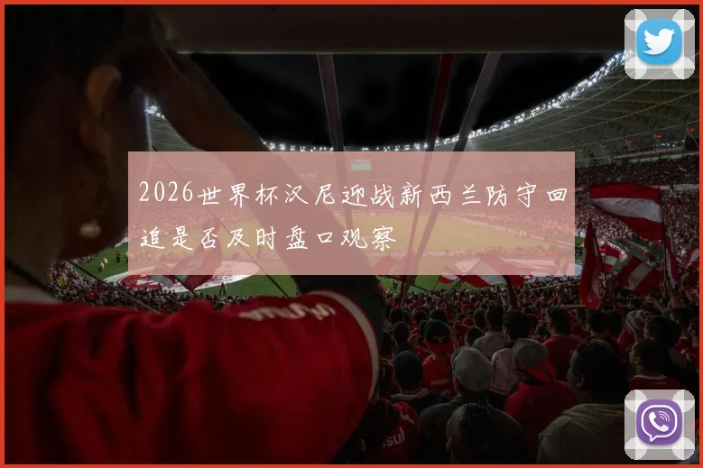 2026世界杯汉尼迎战新西兰防守回追是否及时盘口观察
